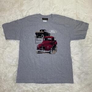 Ford Men’s Tshirt By The Motor Company Classics Size XL Gray Vintage